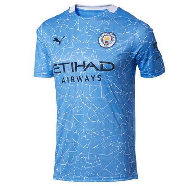 Tailandia Camiseta Manchester City Primera equipo 2020-21 Azul